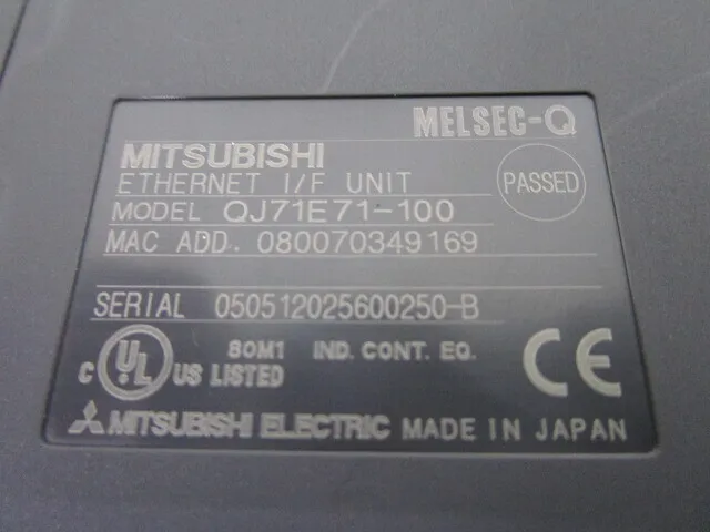 미쓰비시 QJ71E71-100 시퀀서 (Ethernet 인터페이스 유닛) 상세 이미지 - ASKINDEX 코리아