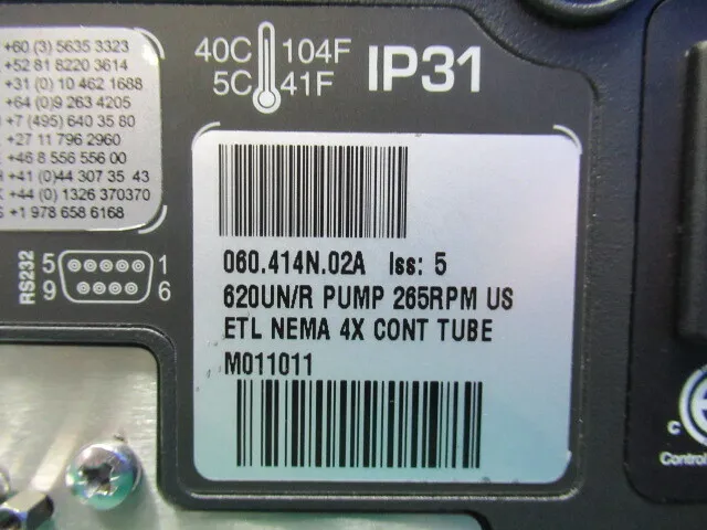 Watson Marlowe 620U roller pump Detail Image - ASKINDEX Korea
