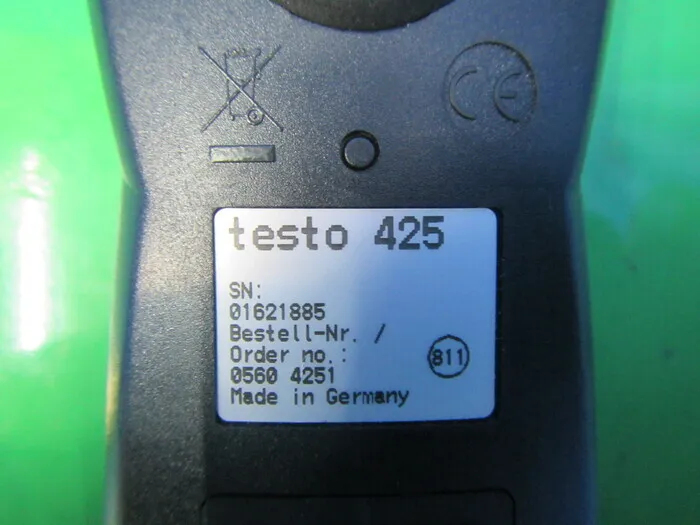 테스트 testo-425 풍력계 상세 이미지 - ASKINDEX 코리아