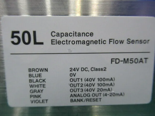 Keyence FD-M50AT Flow meter Detail Image - ASKINDEX Korea