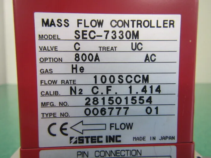 Estech SEC-7330M Mass flow controller Detail Image - ASKINDEX Korea
