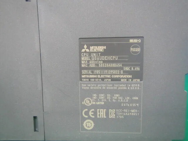 미쓰비시 전기 Q06UDEHCPU 시퀀서(PLC)(CPU 유니트) 상세 이미지 - ASKINDEX 코리아