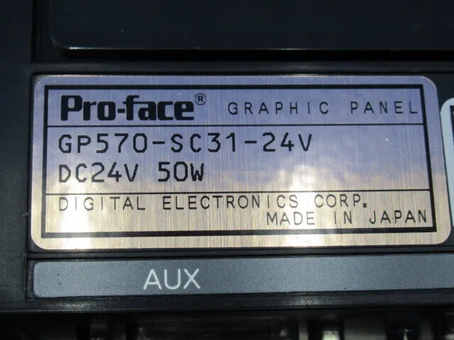 Digital Electronics GP570-SC31-24V touch panel Detail Image - ASKINDEX Korea