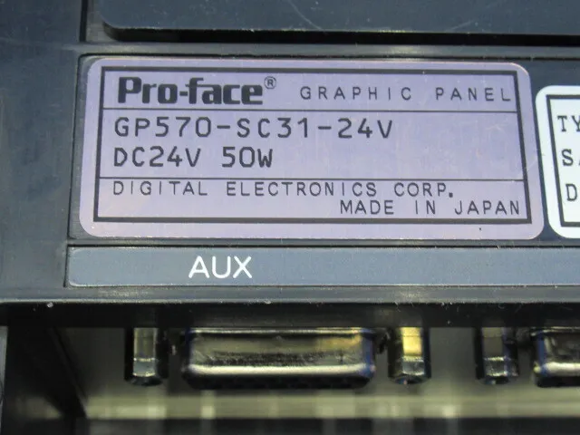 Digital Electronics GP570-SC31-24V touch panel Detail Image - ASKINDEX Korea