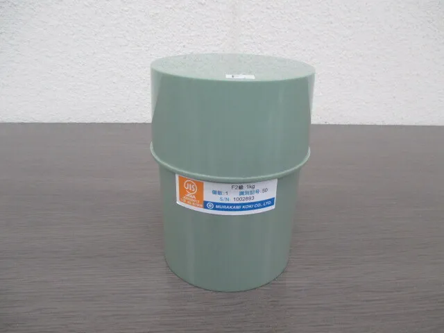무라카미 계량기 제작소 주식회사 F2級 1kg 분동(노브형 분동) 상세 이미지 - ASKINDEX 코리아