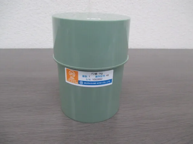 무라카미 계량기 제작소 주식회사 F2級 1kg 분동(노브형 분동) 상세 이미지 - ASKINDEX 코리아