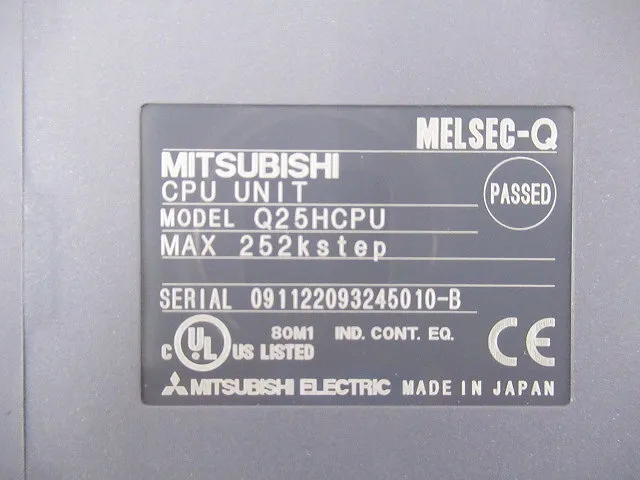 Mitsubishi Electric Q25HCPU Sequencer (PLC) Detail Image - ASKINDEX Korea