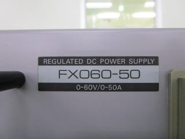 Takasago Works FX060-50 DC power supply Detail Image - ASKINDEX Korea