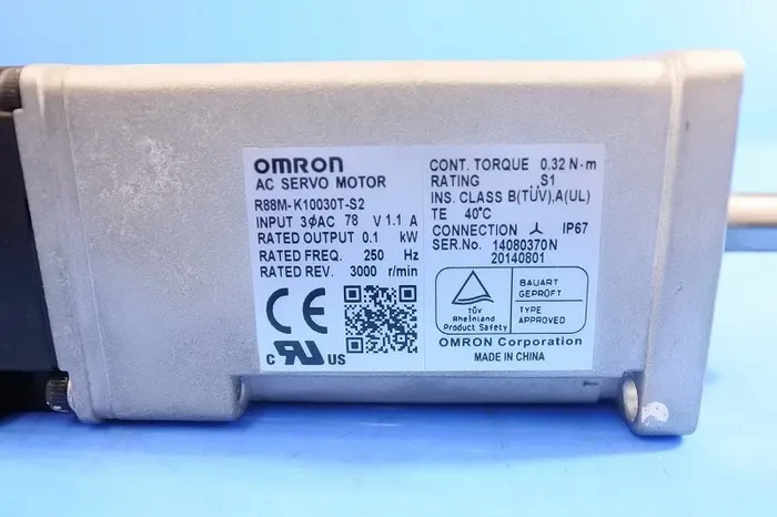 오므론 R88M-K10030T-S2 AC 서보 모터 상세 이미지 - ASKINDEX 코리아