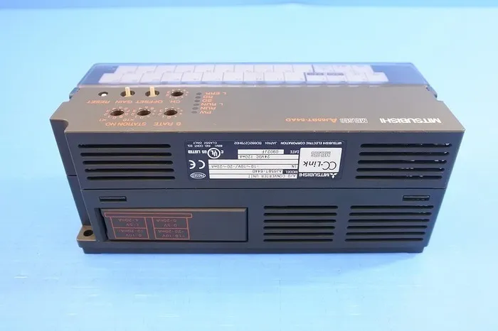미쓰비시 전기 AJ65BT-64AD 시퀀서(PLC)(CC-Link 아날로그-디지털 변환 유닛) 상세 이미지 - ASKINDEX 코리아