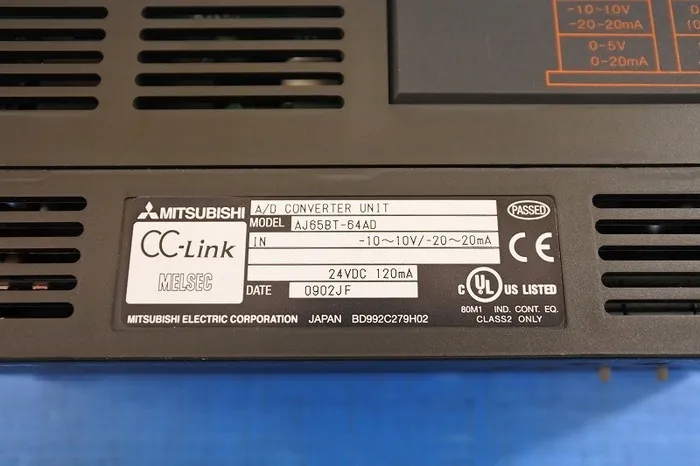 미쓰비시 전기 AJ65BT-64AD 시퀀서(PLC)(CC-Link 아날로그-디지털 변환 유닛) 상세 이미지 - ASKINDEX 코리아