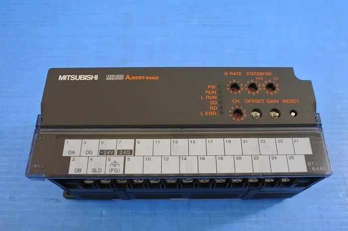 미쓰비시 전기 AJ65BT-64AD 시퀀서(PLC)(CC-Link 아날로그-디지털 변환 유닛) 상세 이미지 - ASKINDEX 코리아