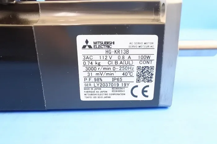 미쓰비시 전기 HG-KR13B AC 서보 모터 상세 이미지 - ASKINDEX 코리아