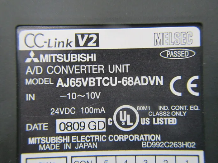 미쓰비시 전기 AJ65VBTCU-68ADVN CC 링크 상세 이미지 - ASKINDEX 코리아