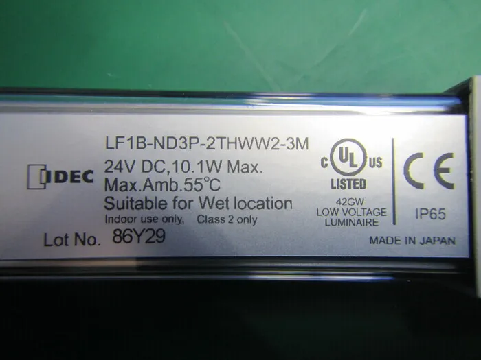 IDEC LF1B-ND3P-2THWW2-3M LED lighting Detail Image - ASKINDEX Korea