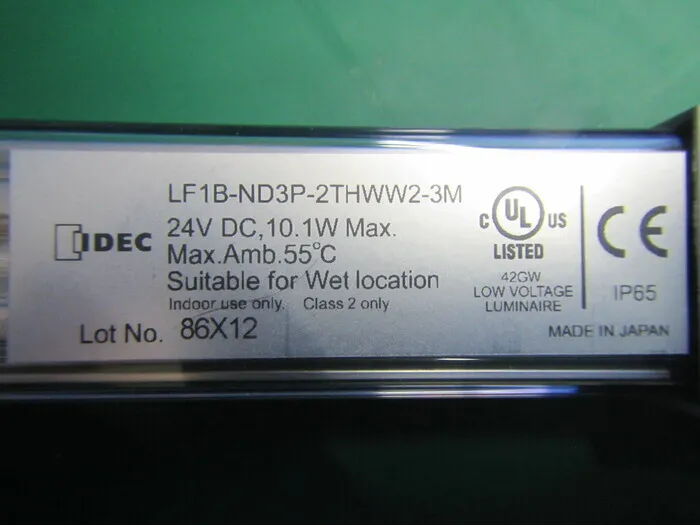 IDEC LF1B-ND3P-2THWW2-3M LED lighting Detail Image - ASKINDEX Korea