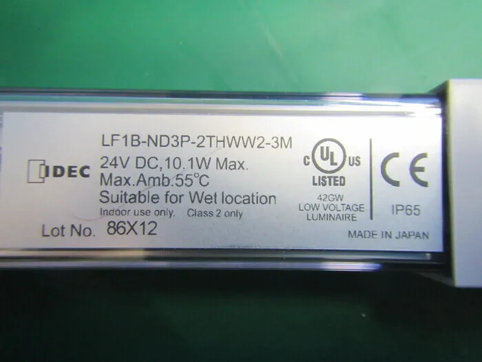 IDEC LF1B-ND3P-2THWW2-3M LED lighting Detail Image - ASKINDEX Korea