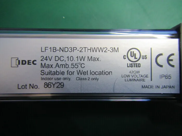 IDEC LF1B-ND3P-2THWW2-3M LED lighting Detail Image - ASKINDEX Korea