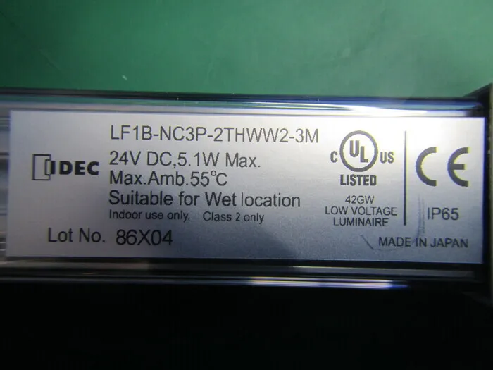 IDEC LF1B-NC3P-2THWW2-3M LED lighting Detail Image - ASKINDEX Korea