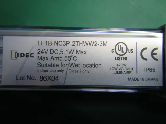IDEC LF1B-NC3P-2THWW2-3M LED lighting Detail Image - ASKINDEX Korea