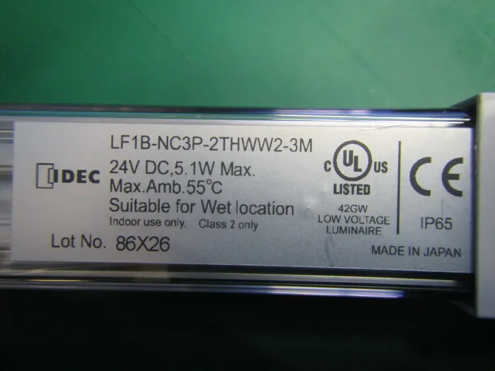 IDEC LF1B-NC3P-2THWW2-3M LED lighting Detail Image - ASKINDEX Korea