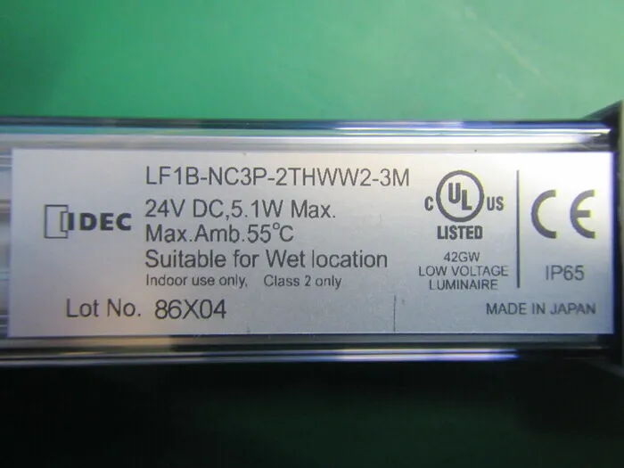 IDEC LF1B-NC3P-2THWW2-3M LED lighting Detail Image - ASKINDEX Korea