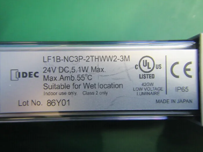 IDEC LF1B-NC3P-2THWW2-3M LED lighting Detail Image - ASKINDEX Korea