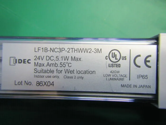 IDEC LF1B-NC3P-2THWW2-3M LED lighting Detail Image - ASKINDEX Korea
