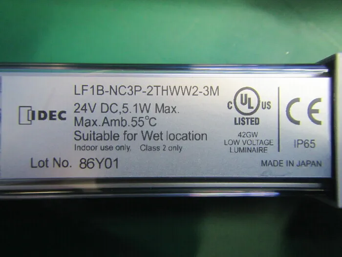 IDEC LF1B-NC3P-2THWW2-3M LED lighting Detail Image - ASKINDEX Korea