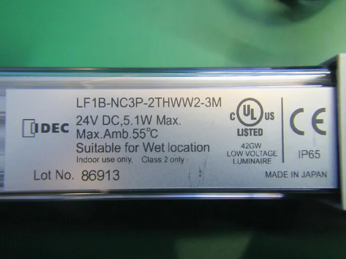 IDEC LF1B-NC3P-2THWW2-3M LED lighting Detail Image - ASKINDEX Korea