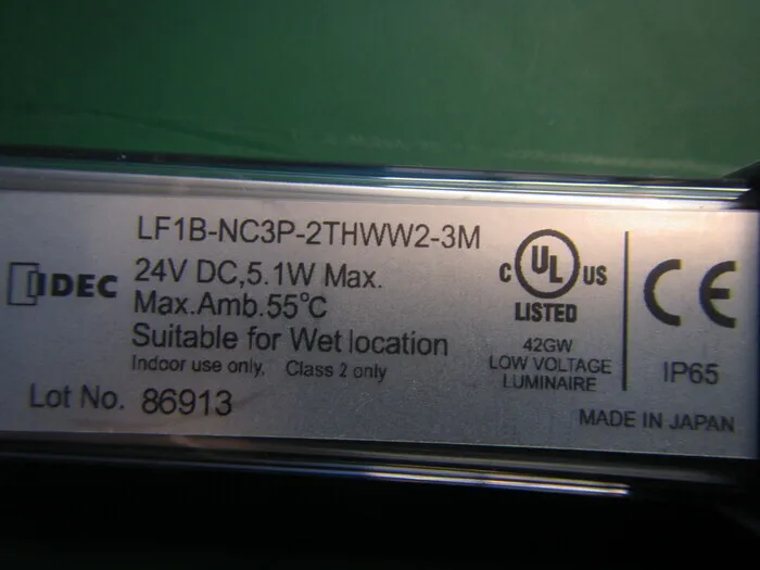 IDEC LF1B-NC3P-2THWW2-3M LED lighting Detail Image - ASKINDEX Korea