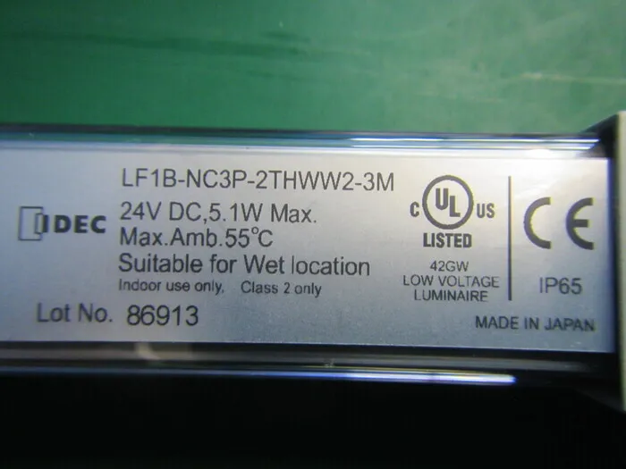 IDEC LF1B-NC3P-2THWW2-3M LED lighting Detail Image - ASKINDEX Korea
