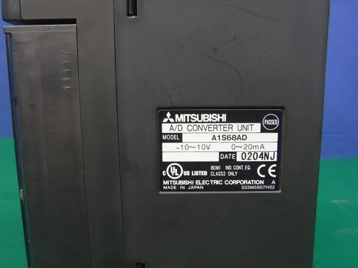 미쓰비시 전기 A1S68AD 시퀀서(PLC) 디지털-변환 유닛 상세 이미지 - ASKINDEX 코리아