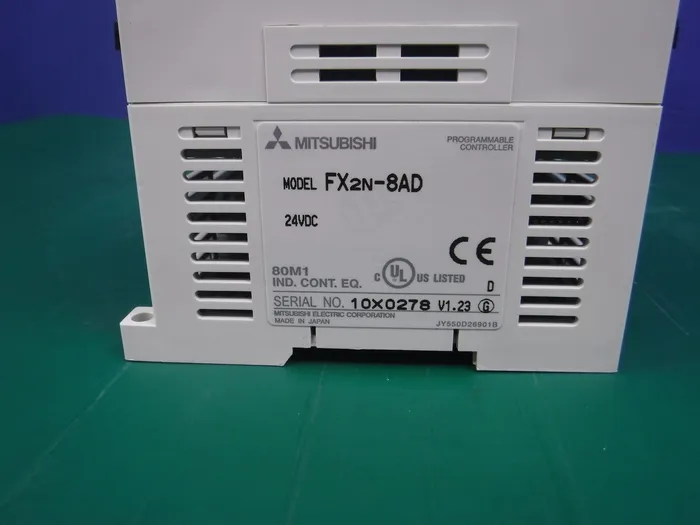 미쓰비시 전기 FX2N-8AD 시퀀서 (PLC) 아날로그 입력 (온도 센서 입력) 블록 상세 이미지 - ASKINDEX 코리아