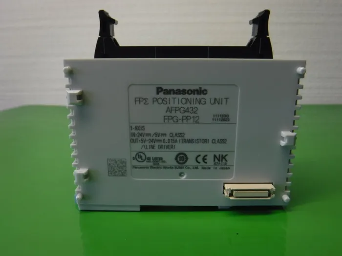 파나소닉(NAIS) AFPG432FPG-PP12 시퀀서(PLC) 위치 결정 유닛 상세 이미지 - ASKINDEX 코리아