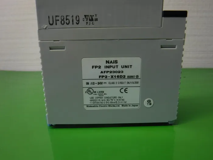 파나소닉(NAIS) AFP23023FP2-X16D2 시퀀서(PLC) DC 입력 유닛 상세 이미지 - ASKINDEX 코리아