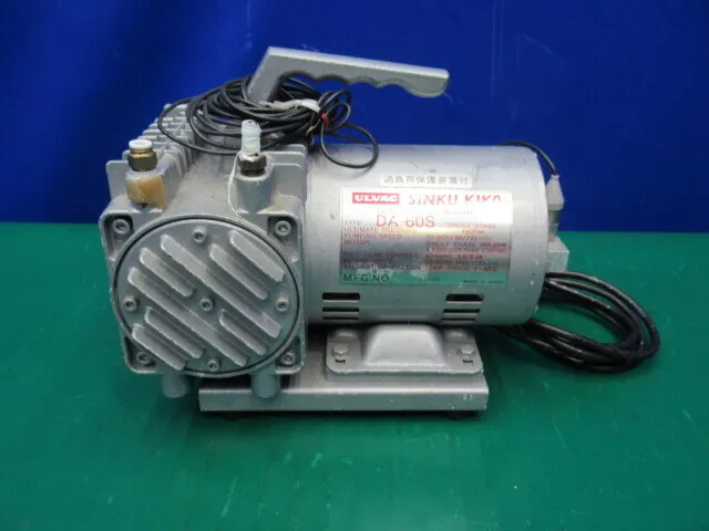 ULVAC KIKO DA-60S diaphragm pump Detail Image - ASKINDEX Korea