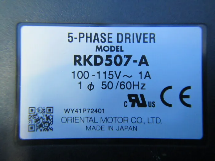 오리엔탈 모터 RK543AA-H50 스테퍼 모터(5상) 상세 이미지 - ASKINDEX 코리아