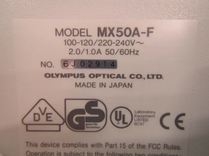 Olympus MX50A-F Metallurgical microscope Detail Image - ASKINDEX Korea