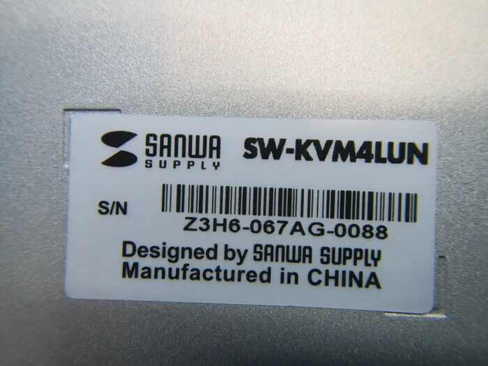 산와 공급 SW-KVM4LUN PC 자동 전환기 상세 이미지 - ASKINDEX 코리아