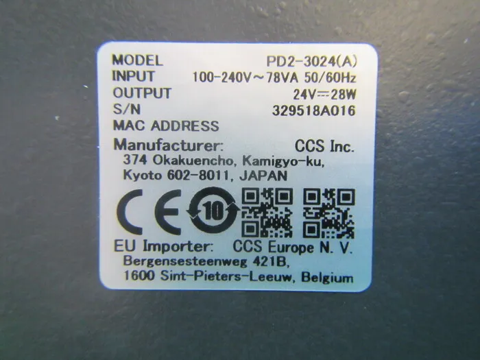 CCS PD2-3024(A) LED light (set) Detail Image - ASKINDEX Korea