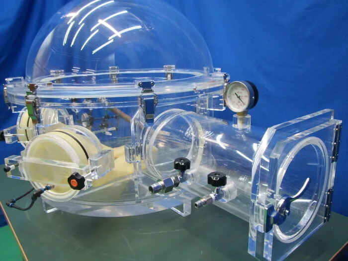 Sample Tech M-600H Vacuum Glove Box Detail Image - ASKINDEX Korea