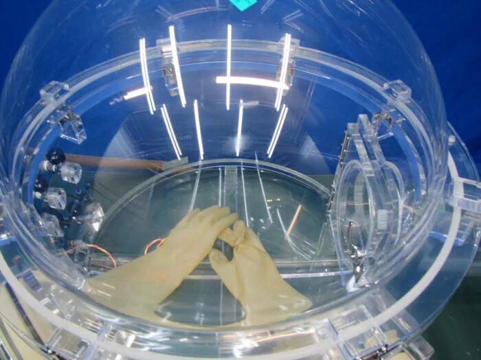 Sample Tech M-600H Vacuum Glove Box Detail Image - ASKINDEX Korea