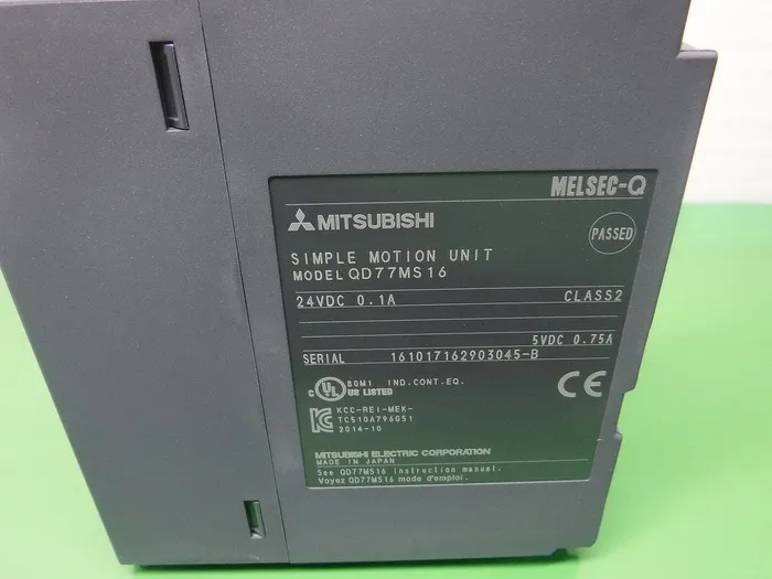 미쓰비시 전기 QD77MS16 시퀀서(PLC) 심플 모션 유닛 상세 이미지 - ASKINDEX 코리아