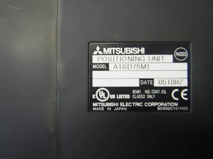 미쓰비시 전기 A1SD75M1 시퀀서(PLC) 위치 결정 유닛 상세 이미지 - ASKINDEX 코리아