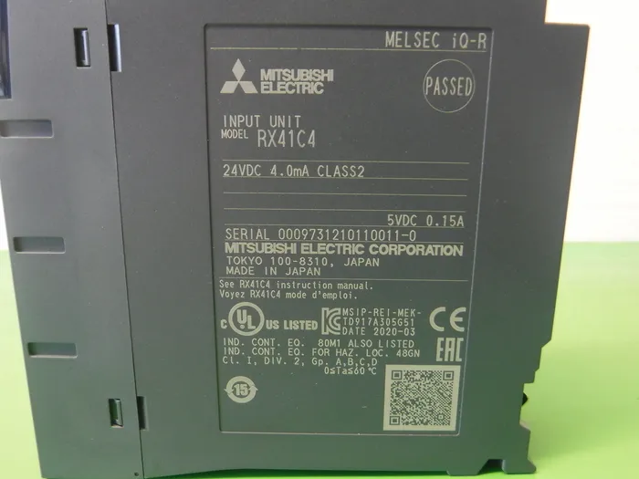 미쓰비시 전기 RX41C4 시퀀서(PLC) 입력 유닛 상세 이미지 - ASKINDEX 코리아