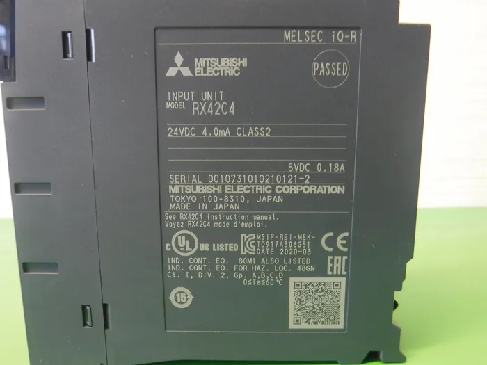 미쓰비시 전기 RX42C4 시퀀서(PLC) 입력 유닛 상세 이미지 - ASKINDEX 코리아