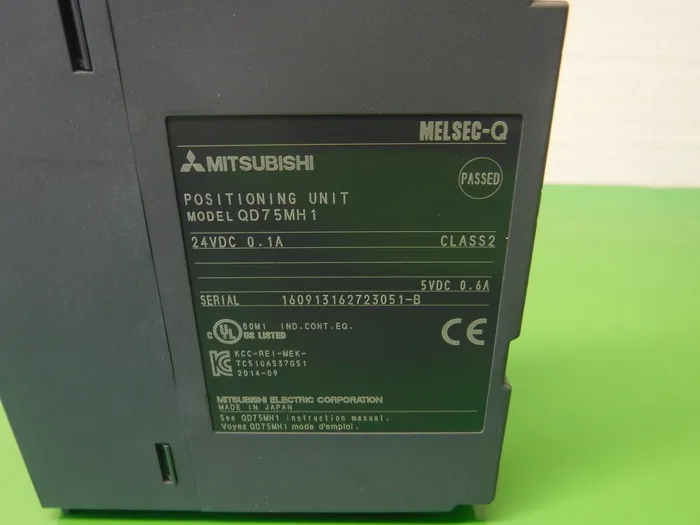 미쓰비시 전기 QD75MH1 시퀀서(PLC) 위치 결정 유닛 상세 이미지 - ASKINDEX 코리아