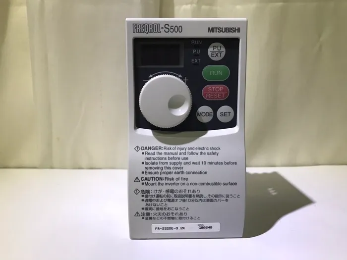 Mitsubishi FR-S520E-0.2K inverter Detail Image - ASKINDEX Korea