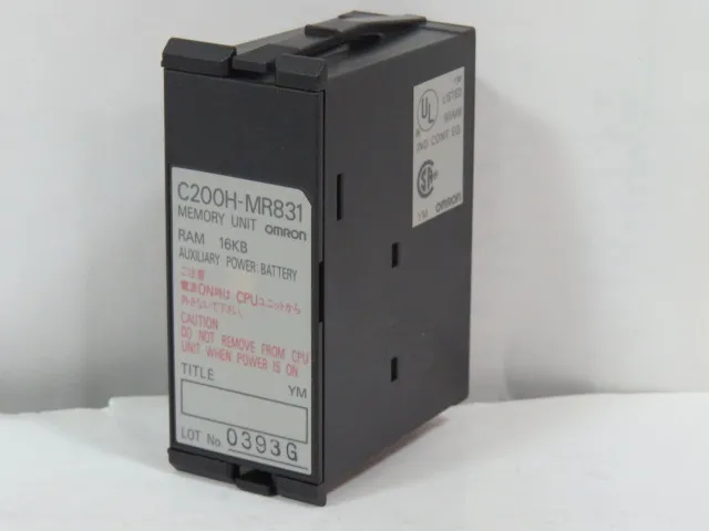 오므론 C200H-MR831 프로그래밍 가능한 컨트롤러 상세 이미지 - ASKINDEX 코리아